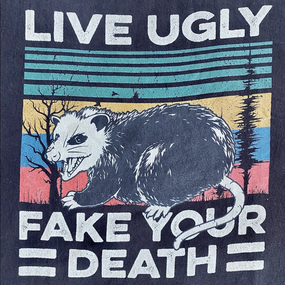 Tee Public Opossum Tshirt
